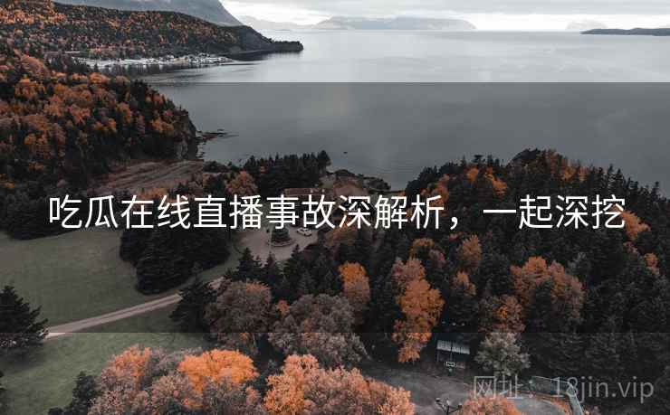 吃瓜在线直播事故深解析，一起深挖